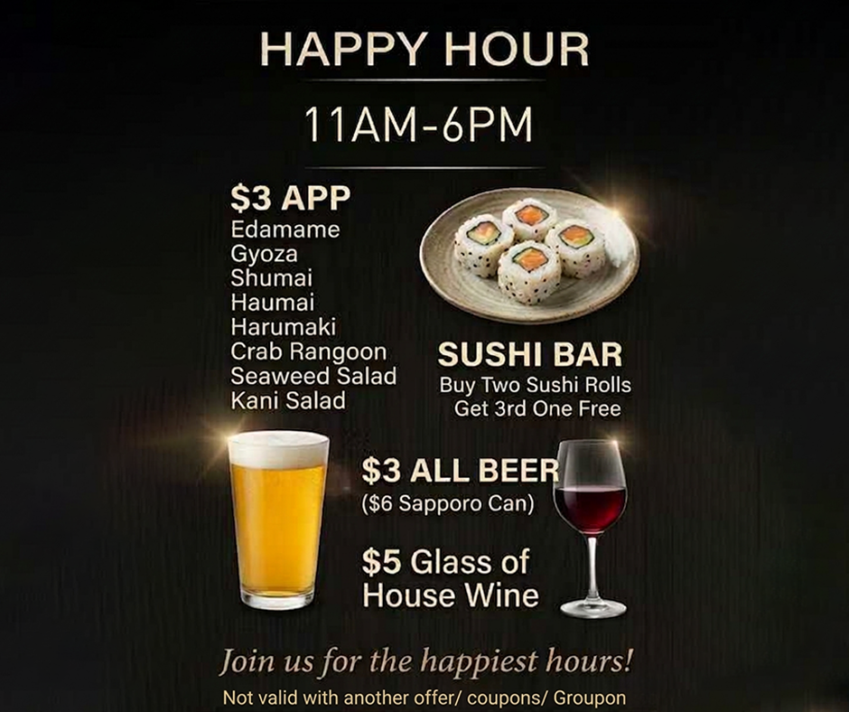 Nakama Japanese Steak House & Sushi Japanese restaurant Lunch-Sushi-Special