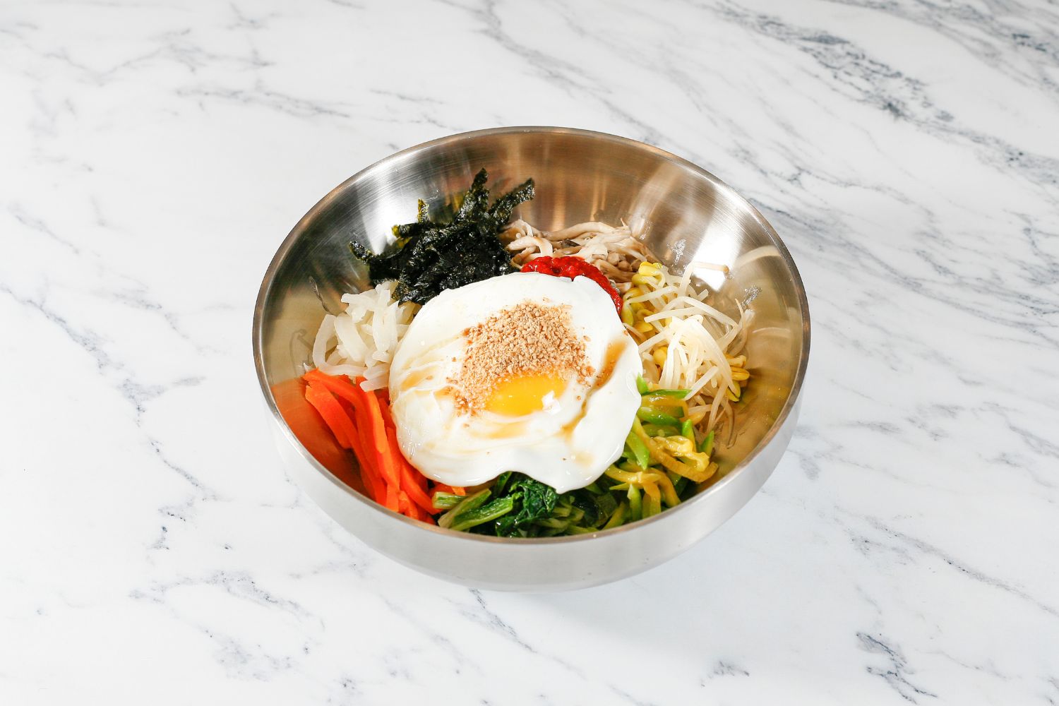 Korean bibimbap at Namu Modern Korean Cuisine Restaurant in Huntsville