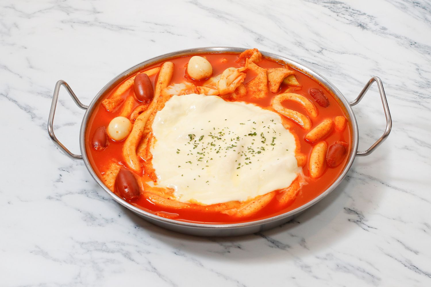 Cheese tteokbokki at Namu Modern Korean Cuisine Restaurant in Huntsville
