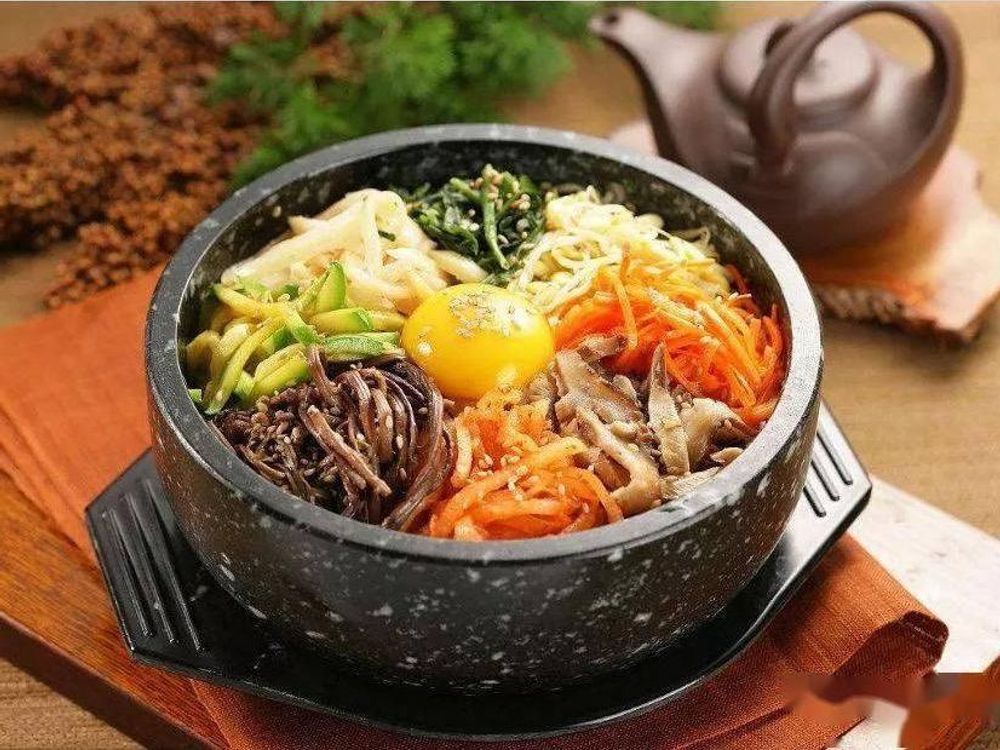 Stone pot bibimbap with veggies at Narumi Sushi, a Japanese Restaurant in Rancho Cordova