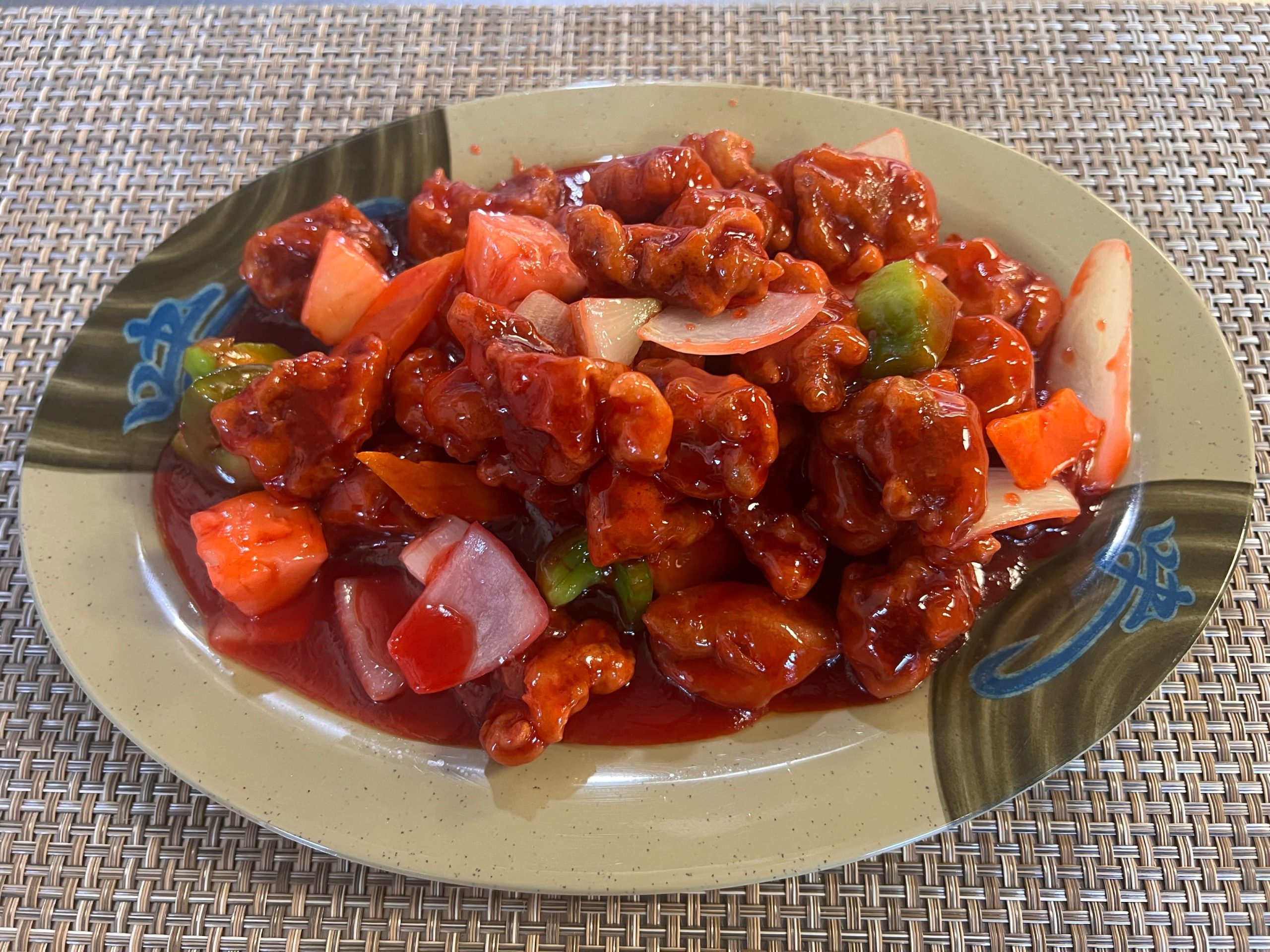 Sweet and sour pork with vegetables at Neighborhood Kitchen, a Chinese Restaurant in Fairfield