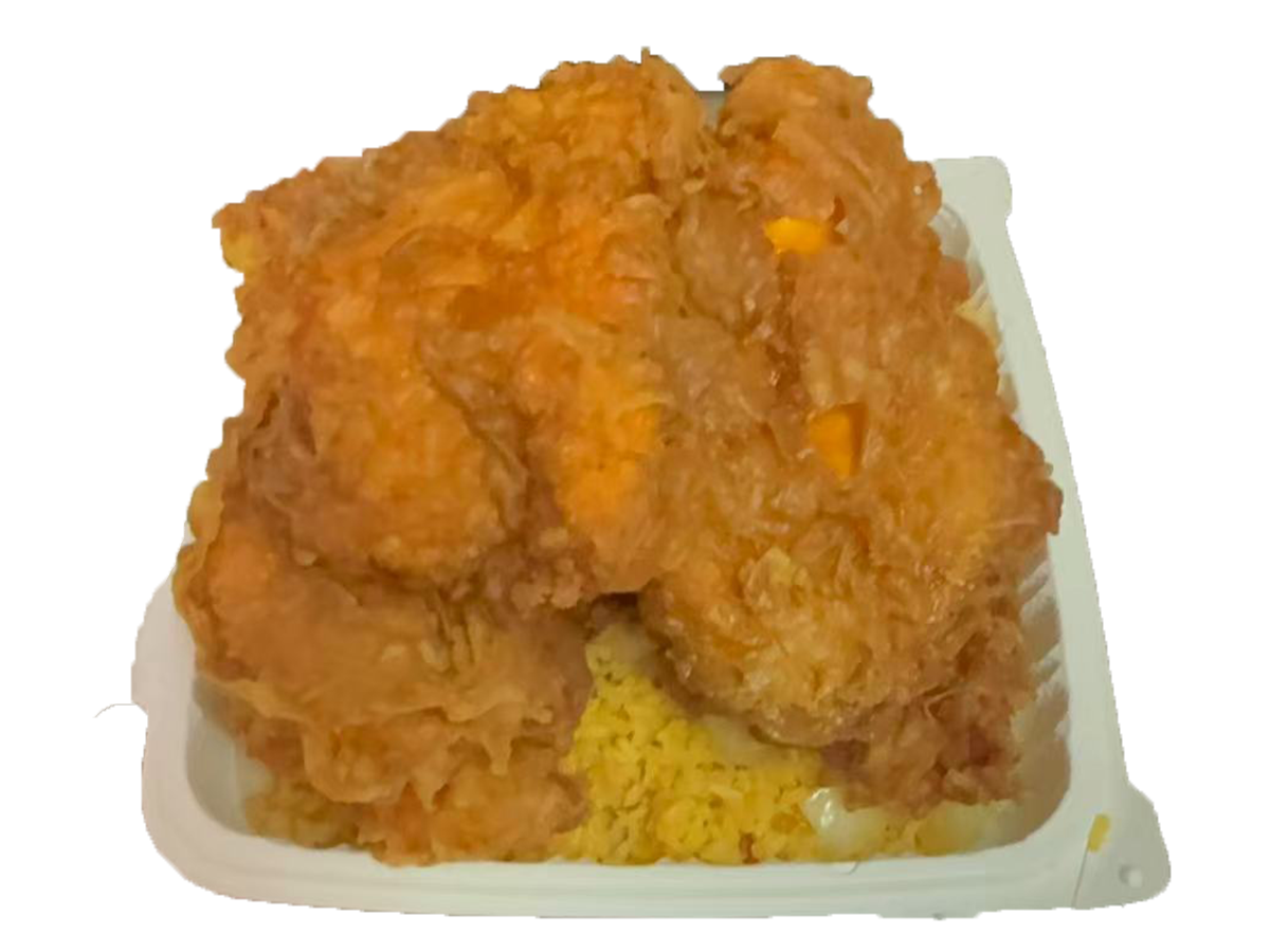 China-Town-American-Chinese-Restaurant-Four-Chicken-Breast-with-Fried-Rice-Washington Four Chicken Breast w. Fried Rice at China Town,a American Chinese Restaurant in Washington