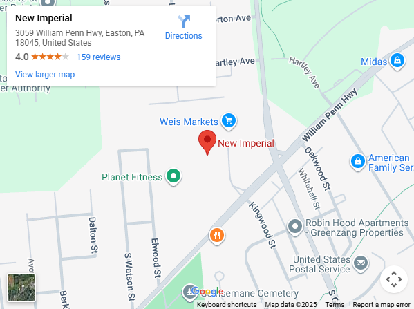 Location, 3059 William Penn Hwy, Easton, PA 18045, United States Location, 3059 William Penn Hwy, Easton, PA 18045, United States