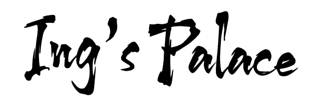 Brush script text logo of Ing's Palace at Ing's Palace, a Asian Restaurant in Burbank