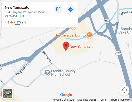 Location, 864 Tanyard Rd, Rocky Mount, VA 24151, United States Location, 864 Tanyard Rd, Rocky Mount, VA 24151, United States