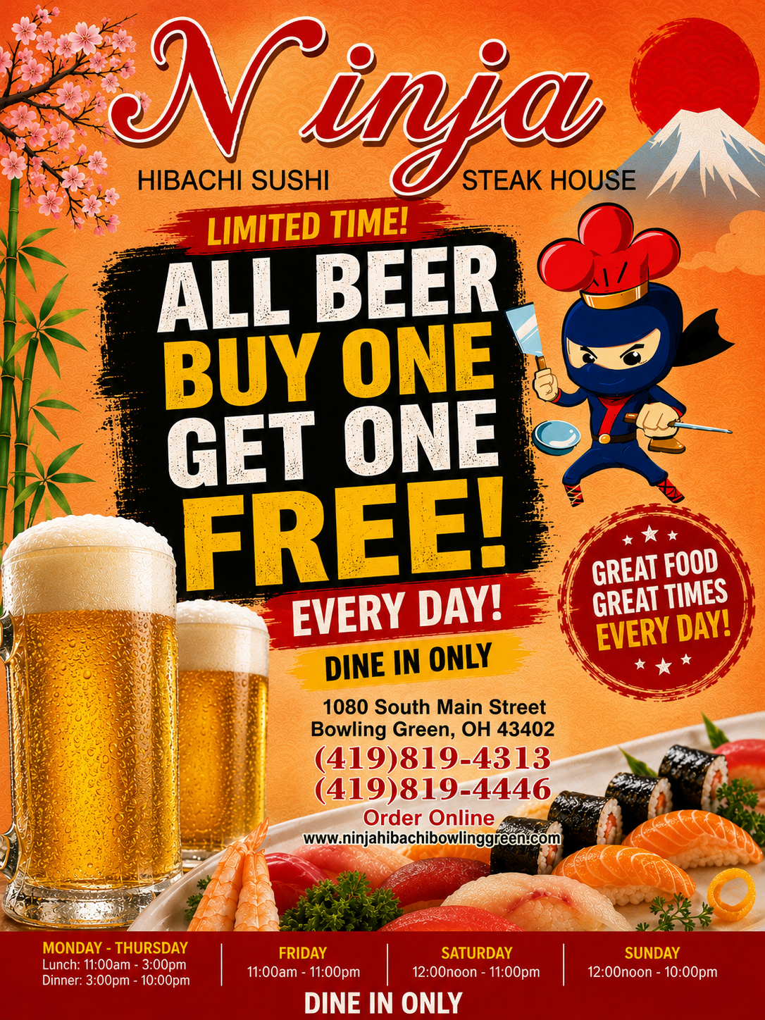 Restaurant Event Notice