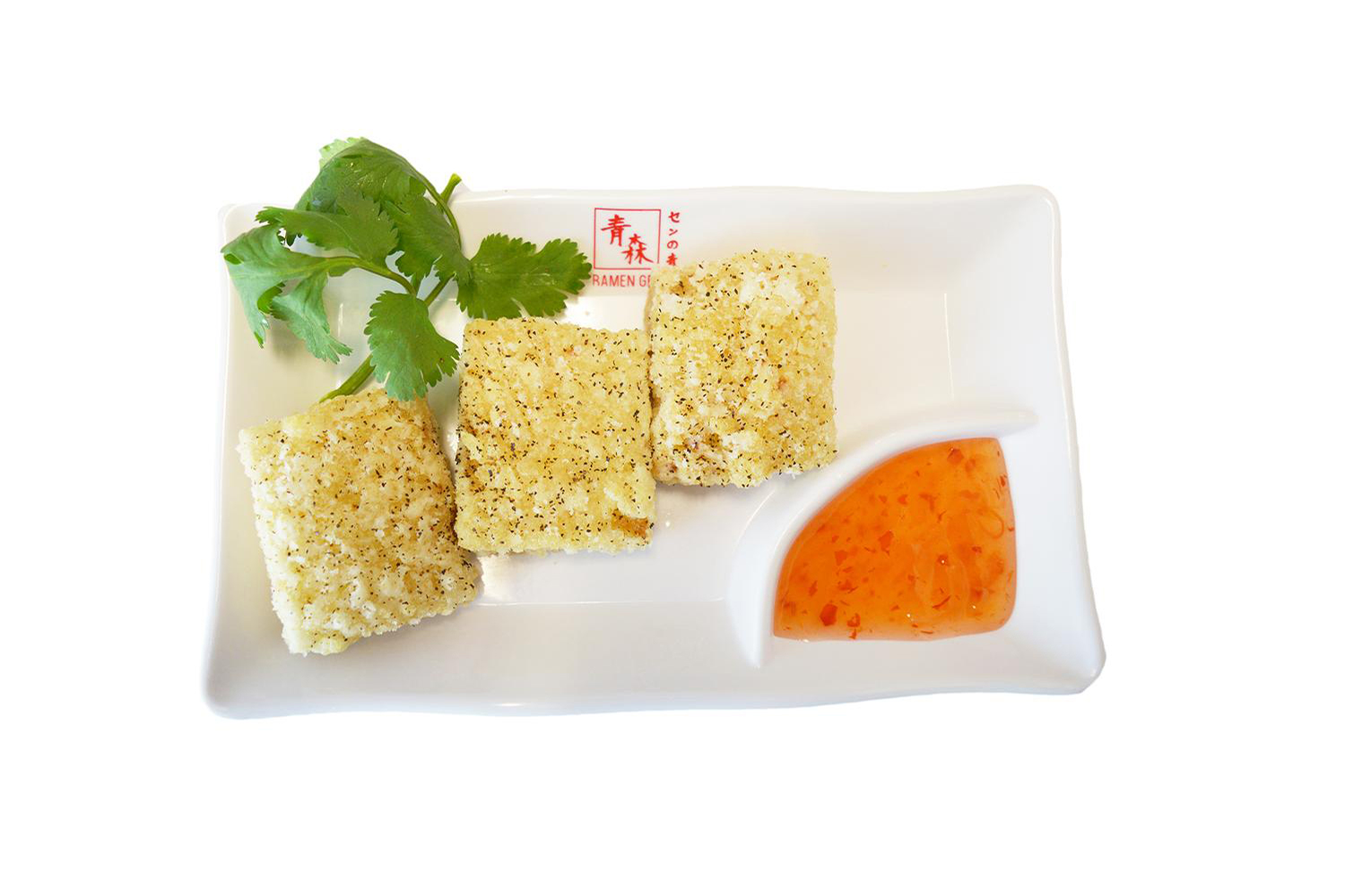 Fried Tofu served at Ramen Green Japanese Ramen Restaurant in Jersey City