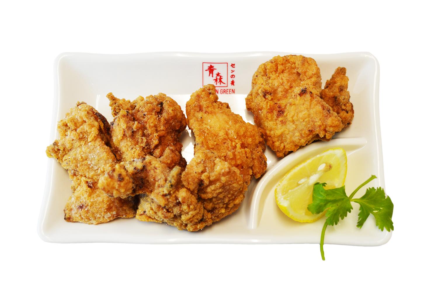 Fried Chicken served at Ramen Green Japanese Ramen Restaurant in Jersey City