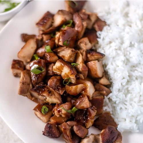 Bourbon chicken from No. 1 China Restaurant, a Chinese eatery in Clifton Heights