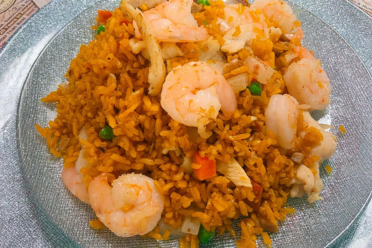 No-1-Taste-Chinese-Restaurant-shrimp-fried-rice-Randallstown shrimp fried rice at No 1. Taste,a Chinese Restaurant in Randallstown