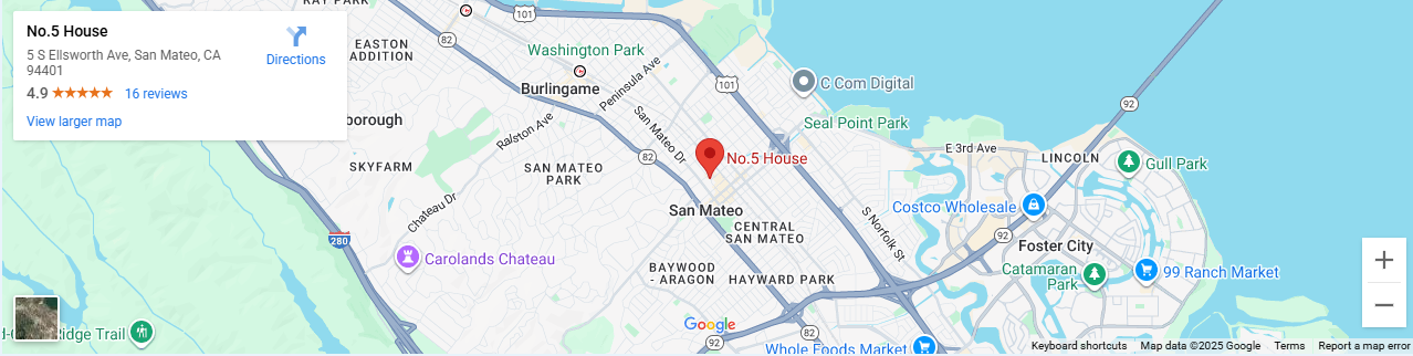 Location 5 S Ellsworth Ave San Mateo CA, Mateo, CA 94401