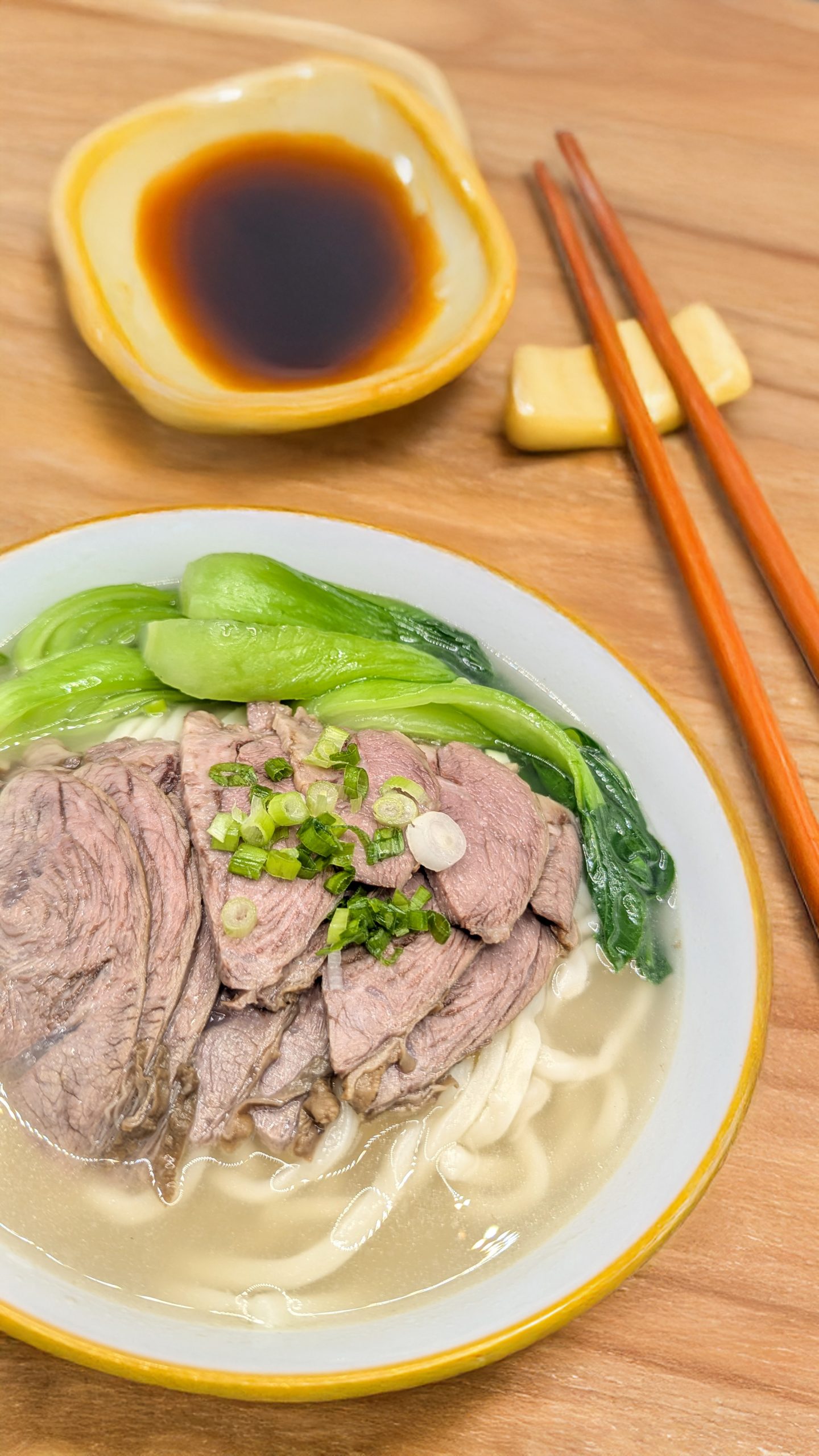Beef Noodle at No.5 House Chinese Restaurant in San Mateo