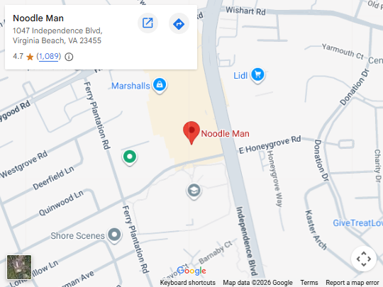 Location, 1047 Independence Blvd, Virginia Beach, VA 23455