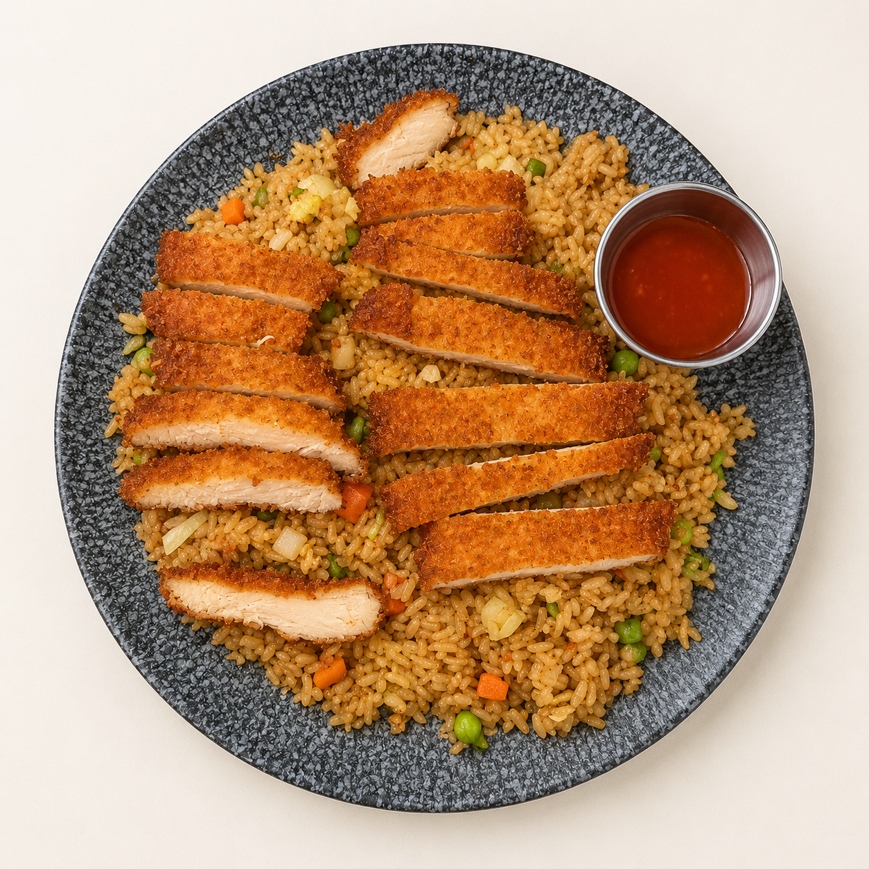 Chicken Katsu Fried Rice