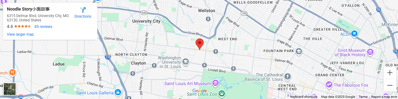 Location 6315 Delmar Blvd, University City, MO 63130