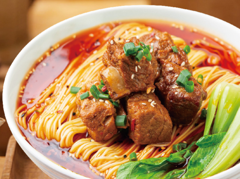 Braised Pork Rib Noodle at Noodle Zone, a Asian Noodle Restaurant in Salem