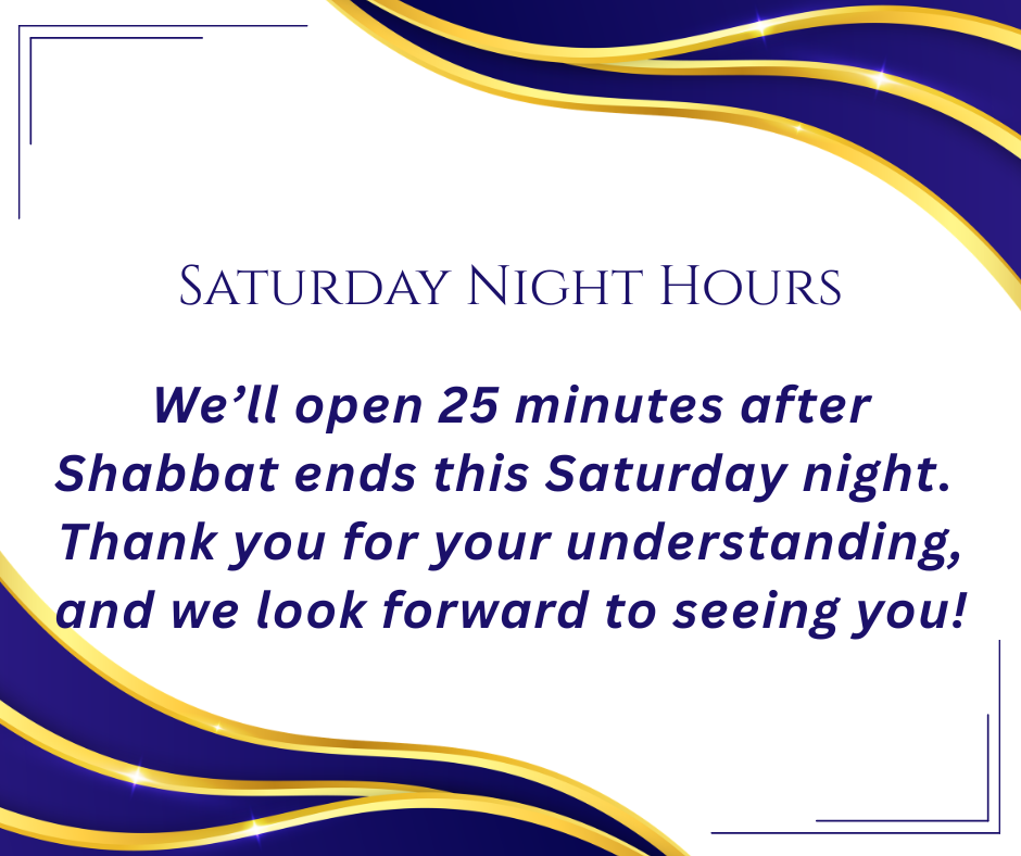 Notice of Special Operating Hours