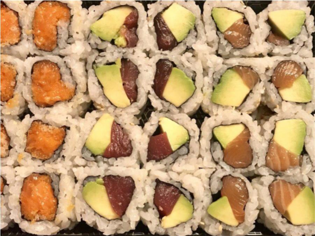 Sushi Roll at Amsterdam Sushi, Japanese Restaurant in New York