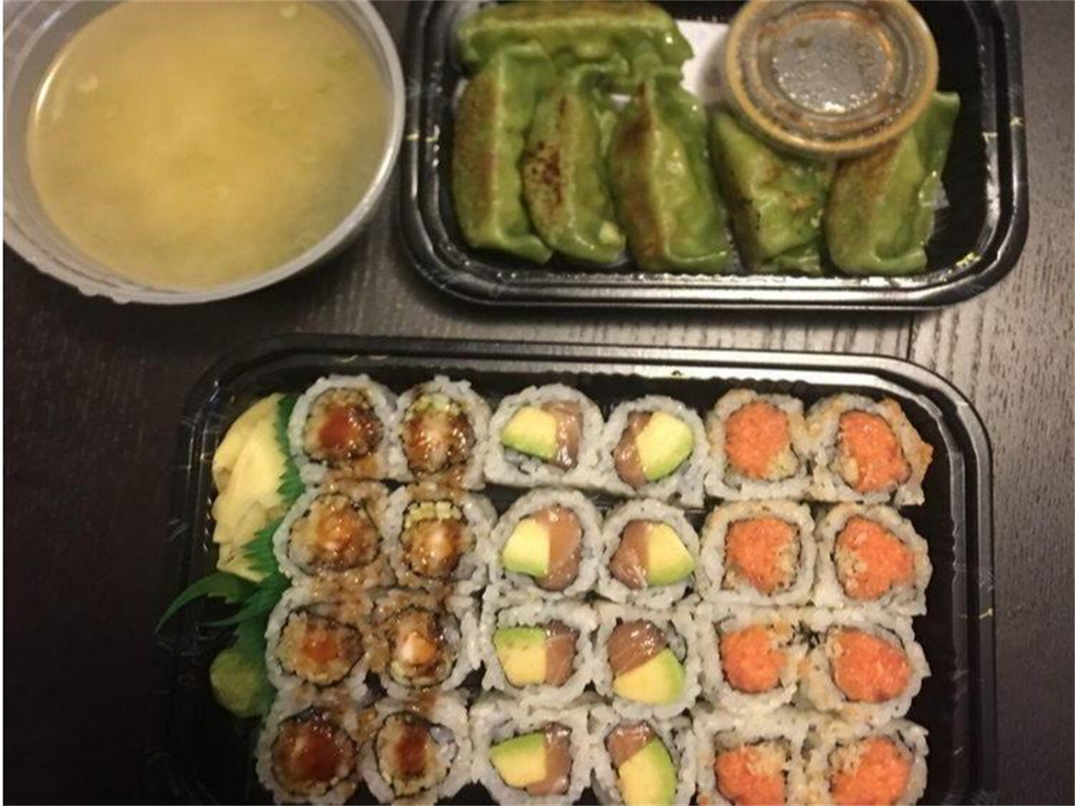 Sushi Combo at Amsterdam Sushi, Japanese Restaurant in New York