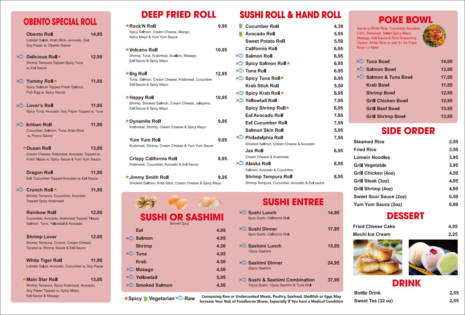 Restaurant menu 2