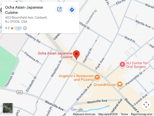 Location, 403 Bloomfield Ave, Caldwell, NJ 07006, United States