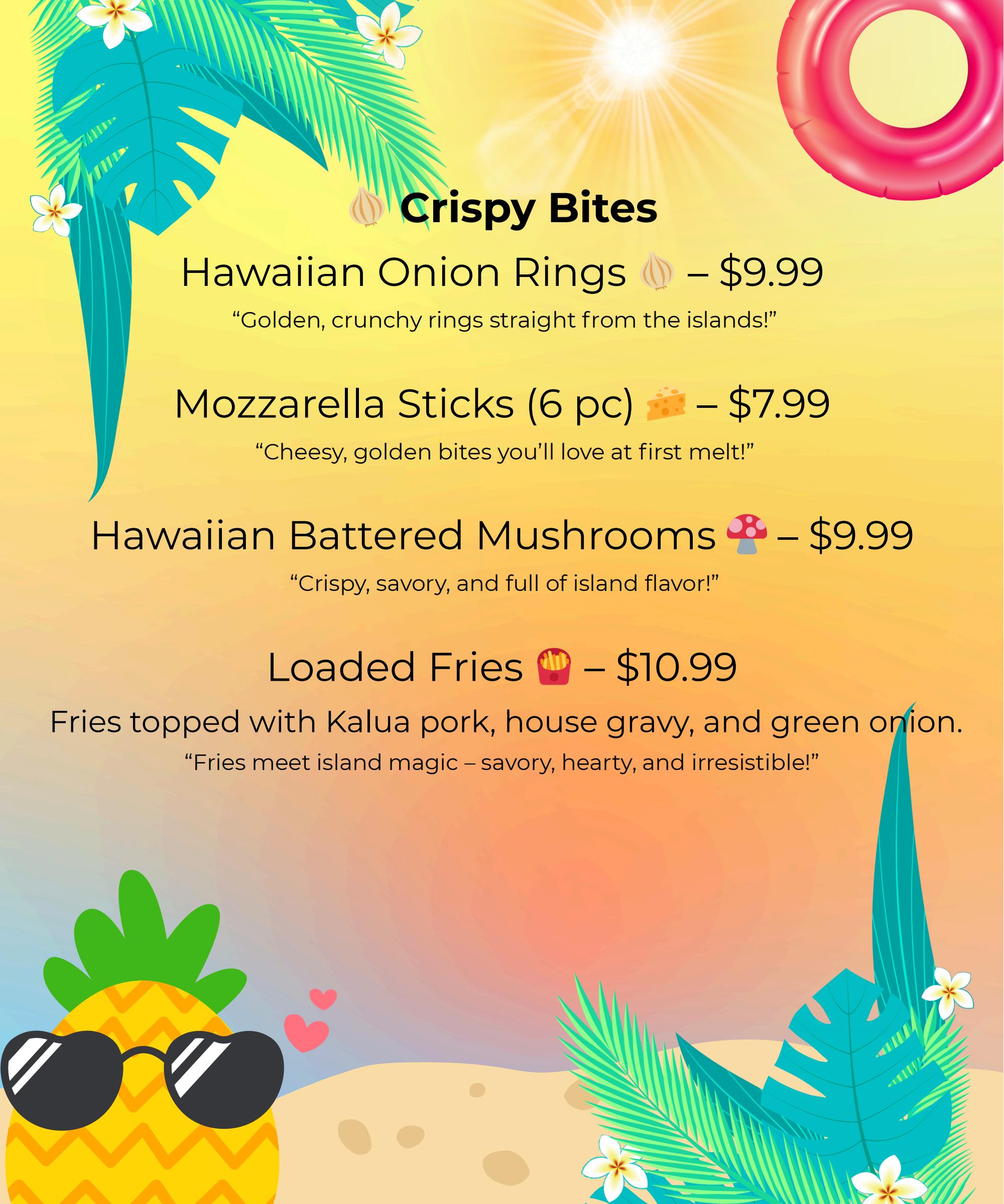 Ohana Island Grill & Bar Hawaiian Restaurant Menu Page 6