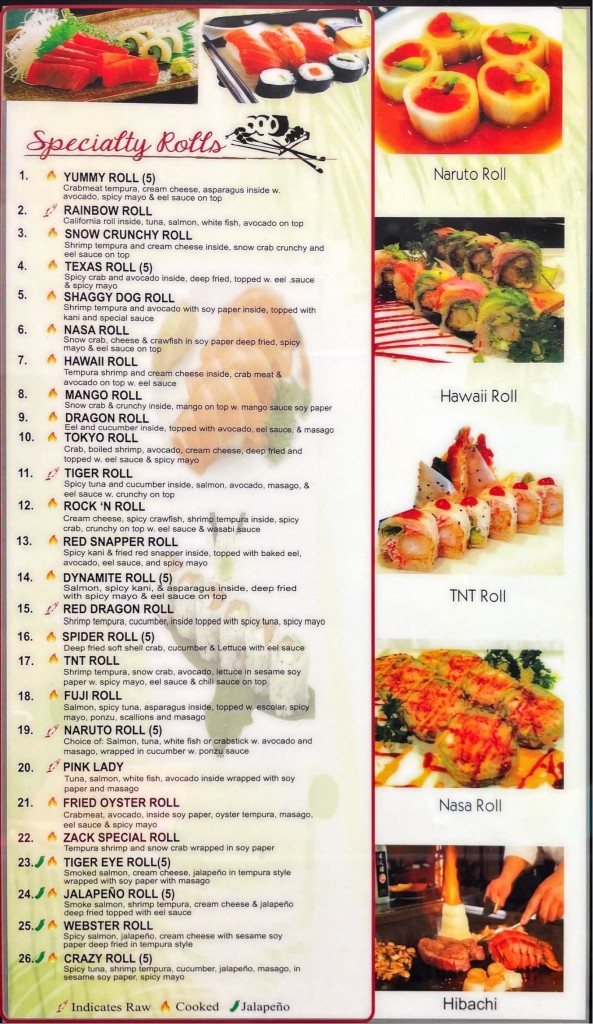 Dinner AYCE Ohayo Sushi