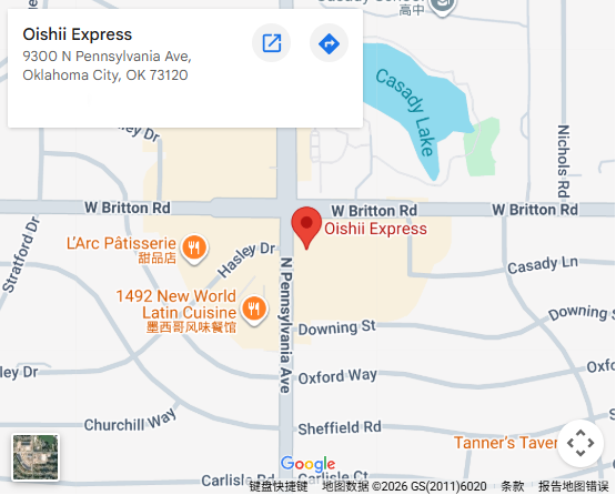 Location, 9300 N Pennsylvania Ave, Oklahoma City, OK 73120