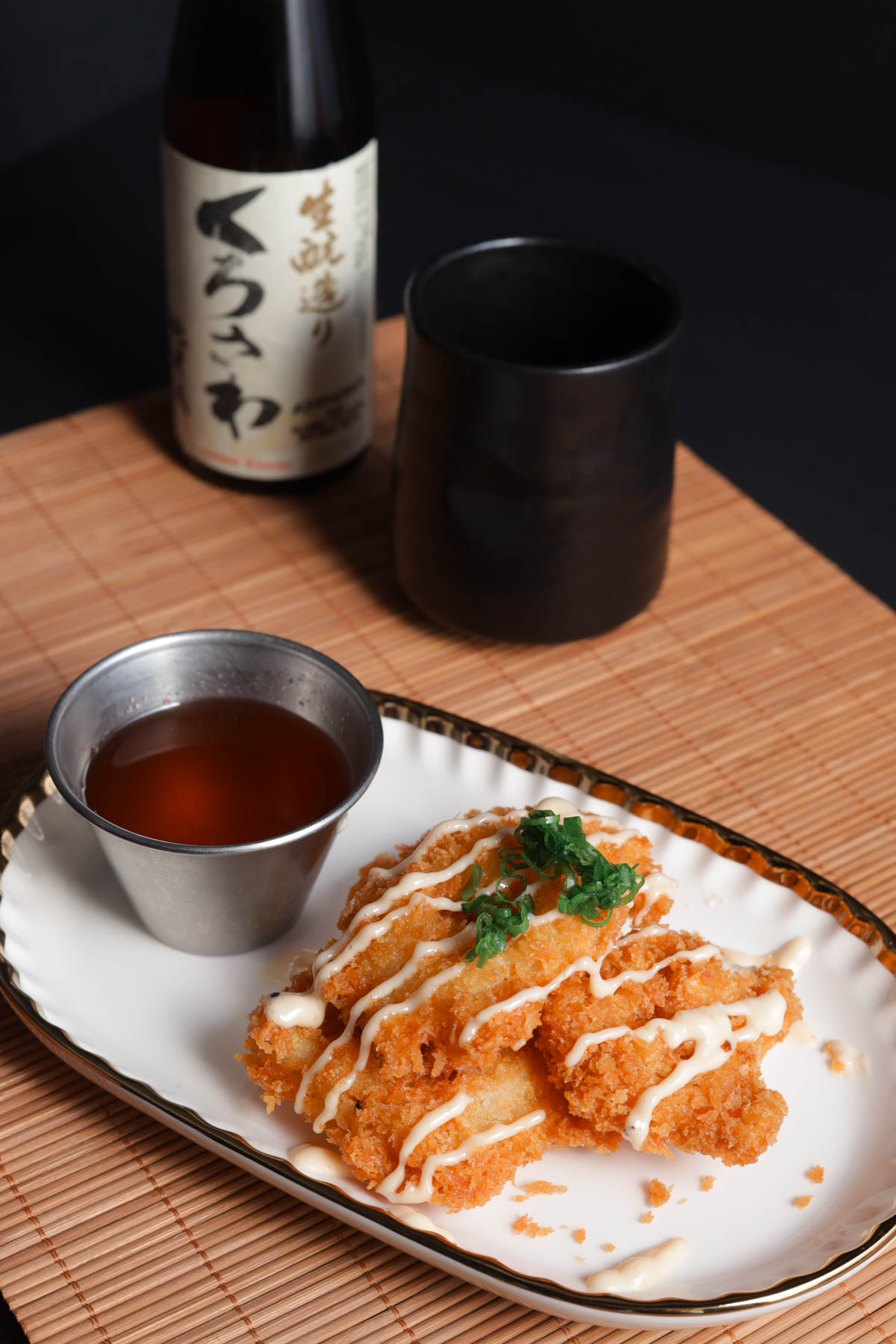 Calamari Tempura at Oishii Sushi, Japanese Restaurant in Riverside