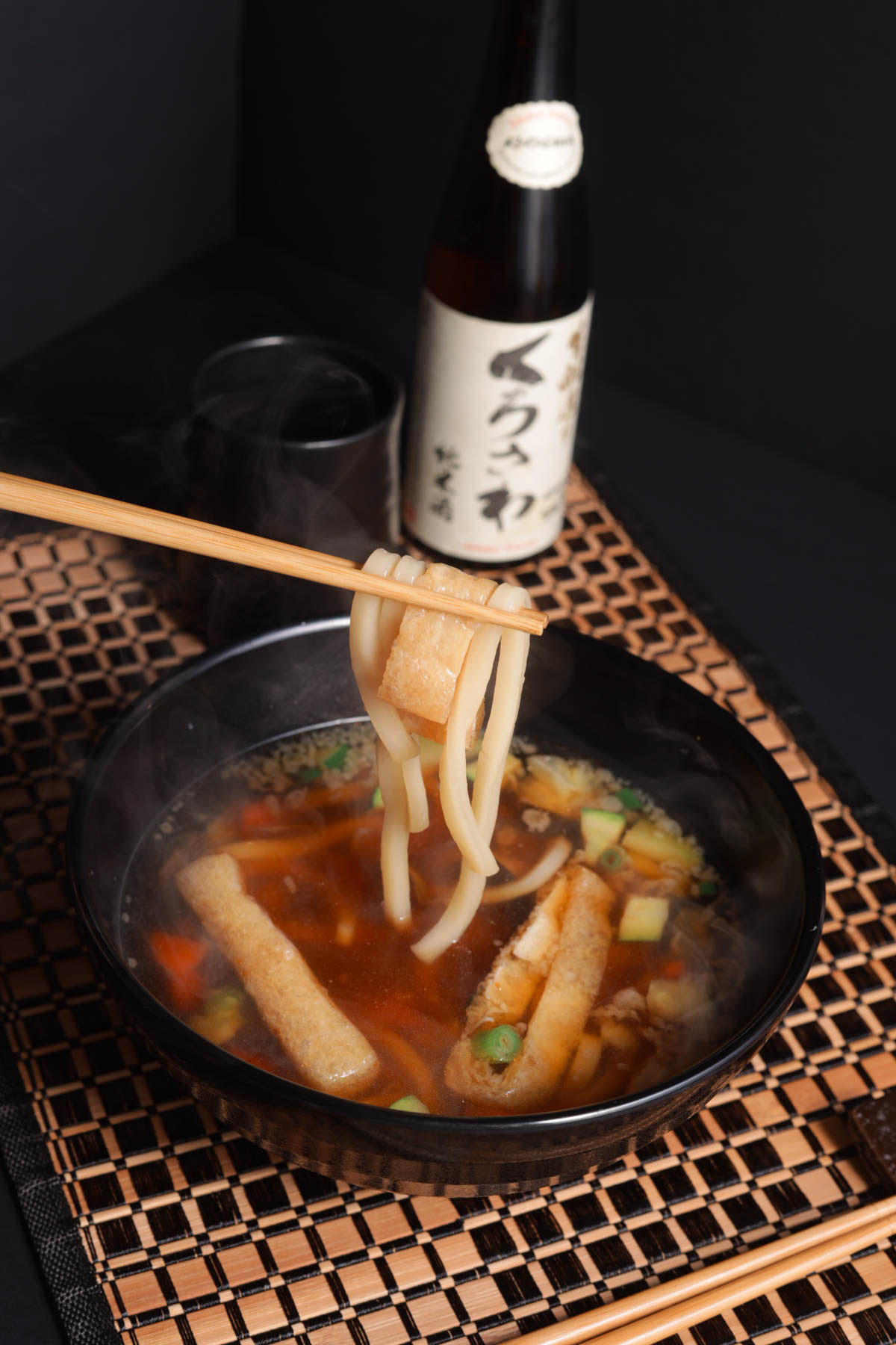 Plain Udon at Oishii Sushi, Japanese Restaurant in Riverside