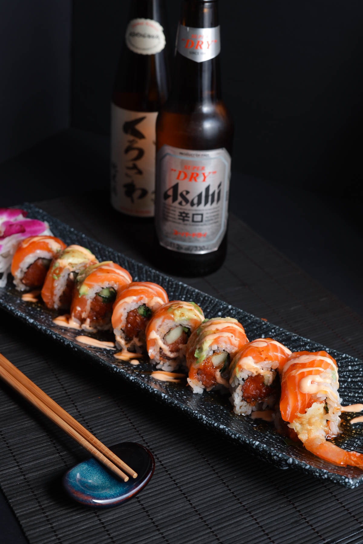 Sapporo Night Roll at Oishii Sushi, Japanese Restaurant in Riverside