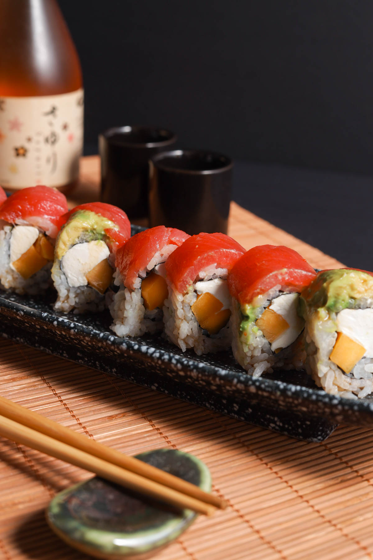 Tuna Boy Roll at Oishii Sushi, Japanese Restaurant in Riverside