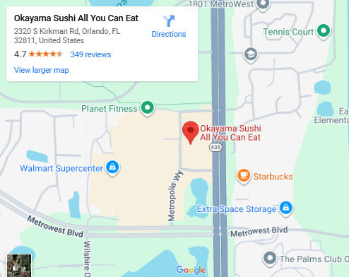 Location, 2320 S Kirkman Rd, Orlando, FL 32811 2320 S Kirkman Rd, Orlando, FL 32811, United States