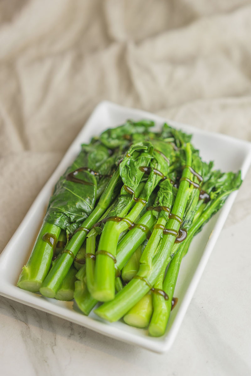Chinese Broccoli With Oyster Sauce at Old Street Dim Sum & Hot Pot，a Chinese Restaurant in Milford