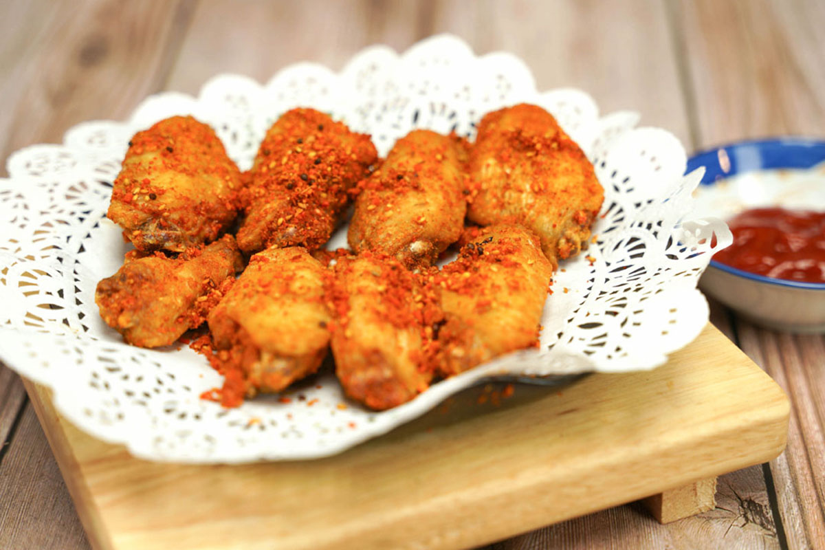 Fried Chicken Wings at Old Street Dim Sum & Hot Pot，a Chinese Restaurant in Milford