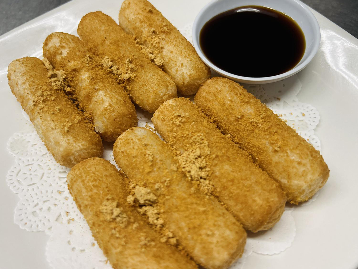 辣之味-Once-More-Chinese-Cuisine-restaurant-Brown-Sugar-Rice-Cake-Los-Angeles Brown - Sugar Rice Cake - Crispy rice cakes with brown sugar dipping sauce at 辣之味 Once More Chinese Cuisine, a Chinese restaurant in Los Angeles