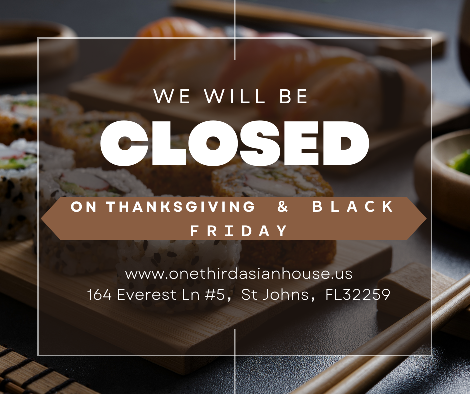 Close on Thanksgiving Day