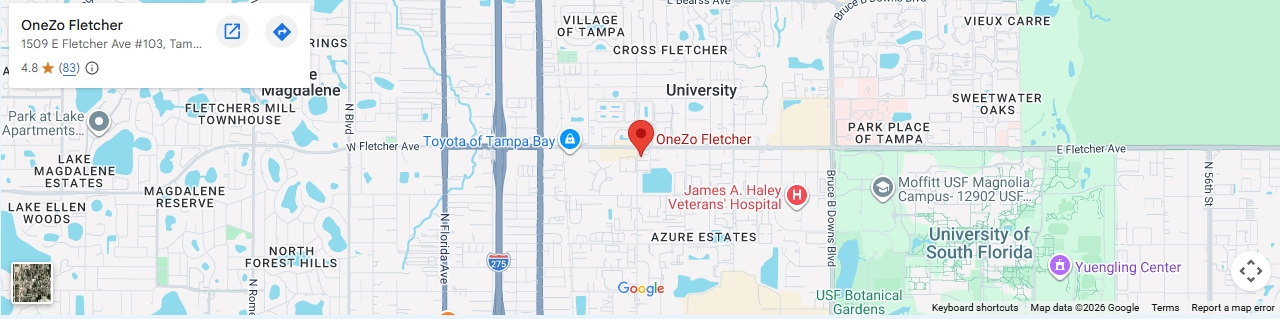 Location 1509 E Fletcher Ave #103, Tampa, FL 33612