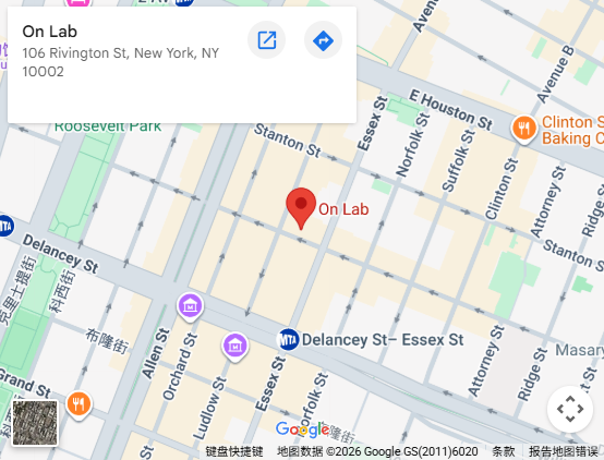 Location, 106 Rivington St, New York, NY 10002