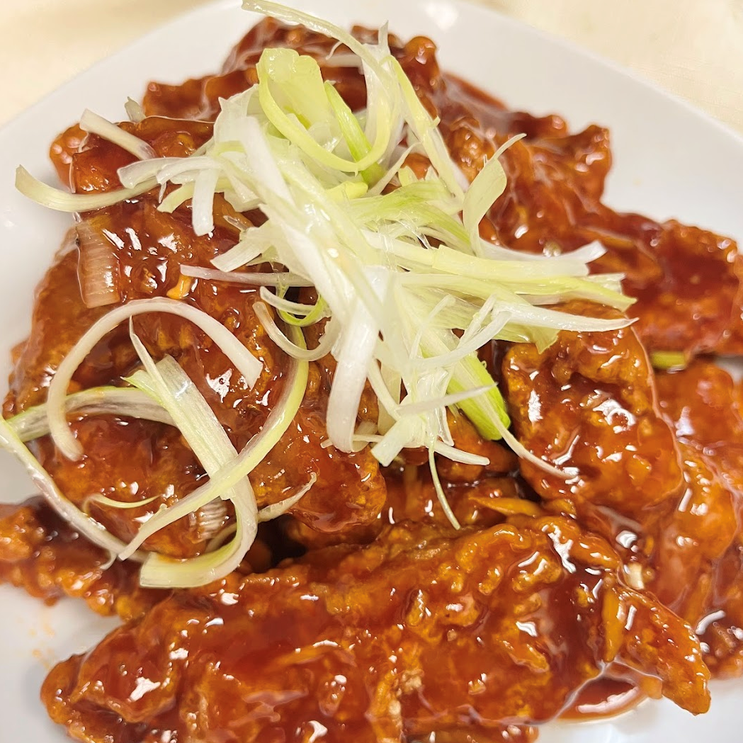 Crispy sweet - and - sour pork at Opera House, a Chinese restaurant in Philadelphia