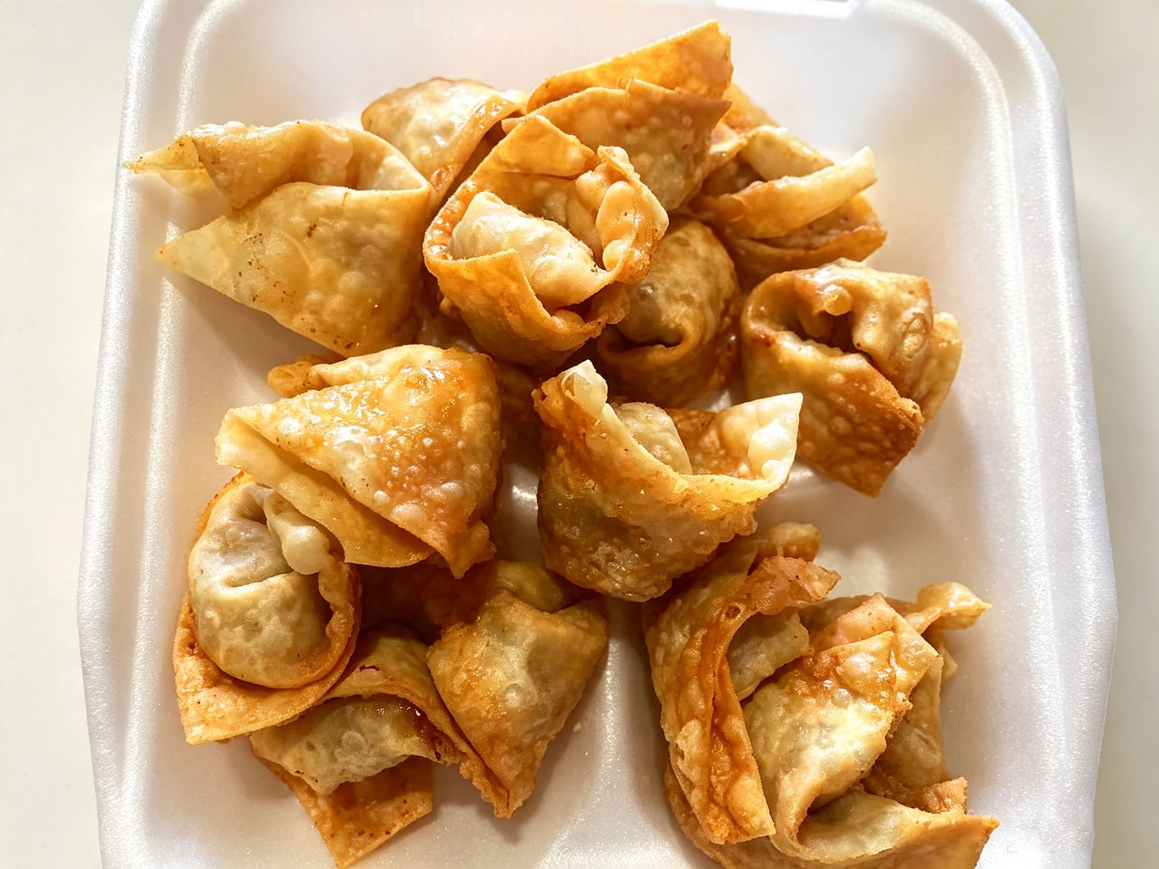 Golden crispy fried beef wontons at China Fortune | Chinese Food，a Chinese Restaurant in Layton