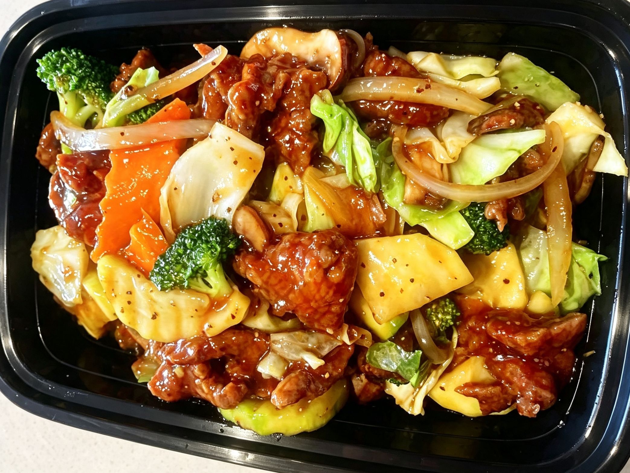 Stir-fried black pepper beef with mixed vegetables at China Fortune | Chinese Food，a Chinese Restaurant in Layton