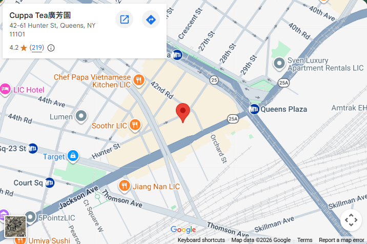 Location, 42-61 Hunter St, Queens, NY 11101