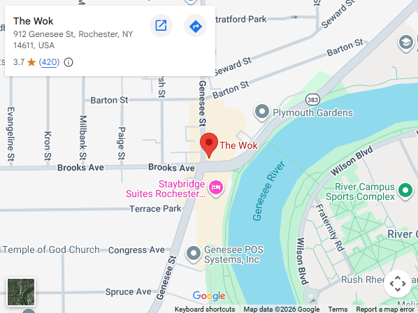 Location, 912 Genesee St, Rochester, NY 14611, United States
