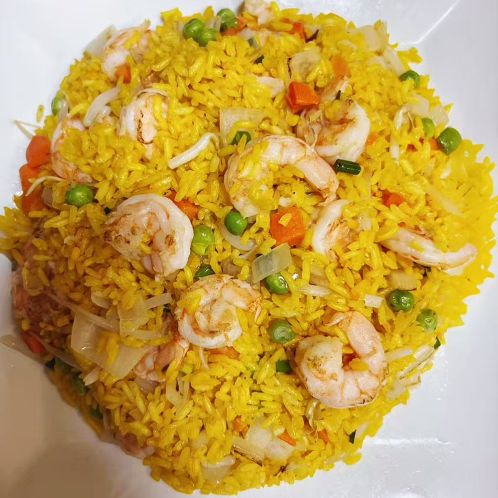 Shrimp Fried Rice at Oriental Palace Asian Restaurant in Lawnside, New Jersey