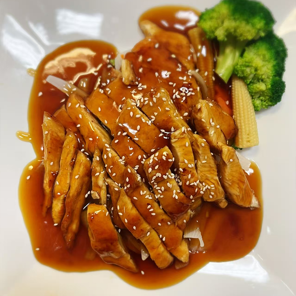 Teriyaki Chicken with Sesame Sauce at Oriental Palace Asian Restaurant in Lawnside, New Jersey