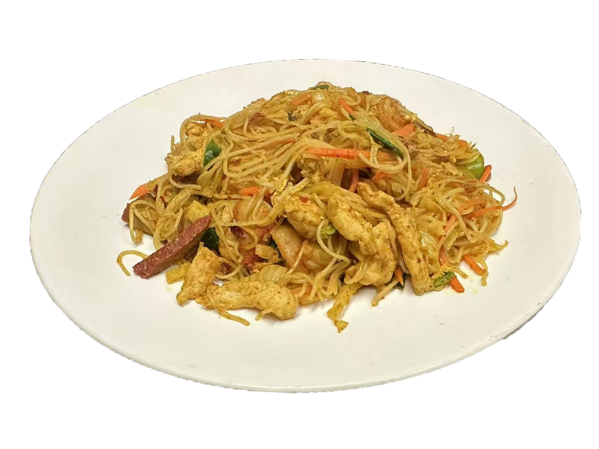 Osaka-Japanese & Chinese-Restaurant-Fried-Noodles-Cornelius Fried noodles with chicken, vegetables like carrots and peppers at Osaka Japanese & Chinese,a Japanese & Chinese Restaurant in Cornelius