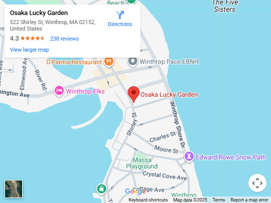 Location, 522 Shirley St, Winthrop, MA 02152, United States 522 Shirley St, Winthrop, MA 02152, United States