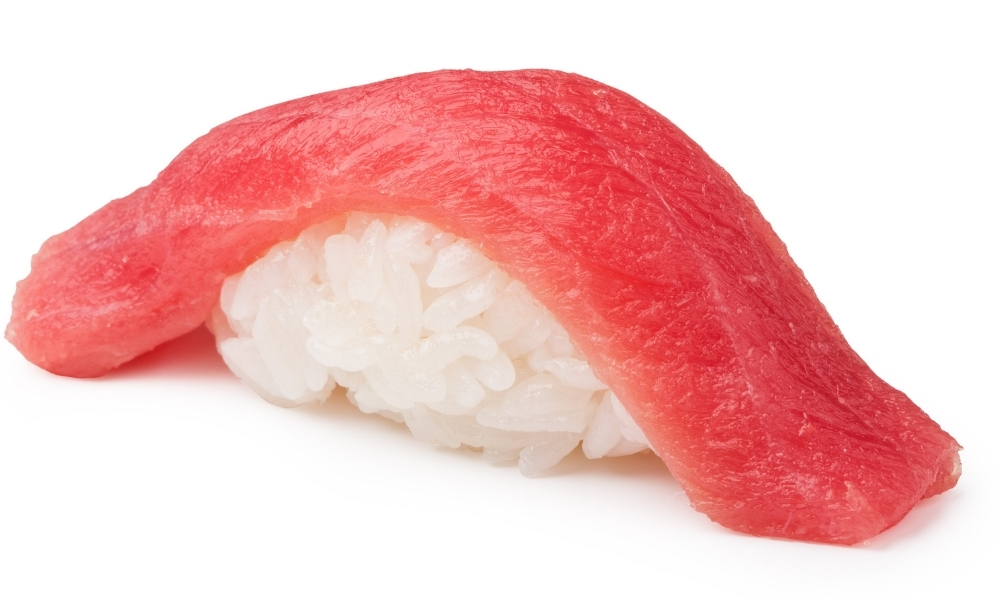 Tuna sashimi over rice at Osaka sushi, a Japanese Restaurant in Rochester