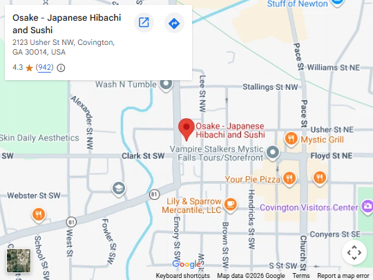 Location, 2123 Usher St NW, Covington, GA 30014, United States